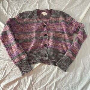 The‎ Korner Women's Striped Cardigan Sweater Size S Multicolor